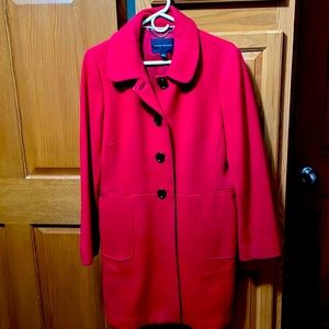 Banana Republic wool pea coat size L.